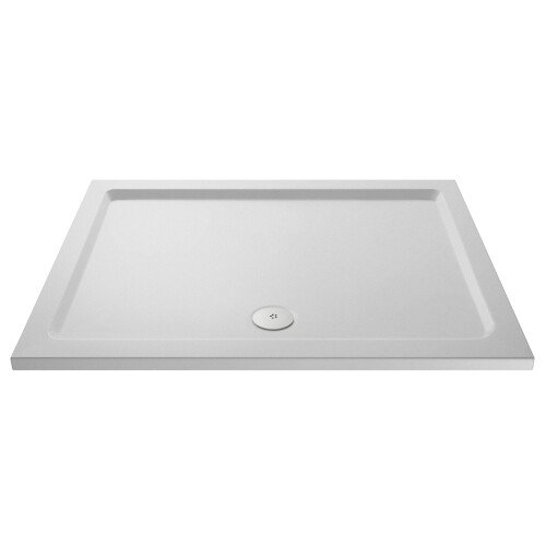 Balterley 1500mm x 800mm Premium Slip Resistant Rectangular Shower Tray - White 1