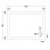 Balterley 1100mm x 800mm Premium Rectangular Shower Tray - White 4