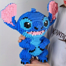 (Stitch) Cartoon Building Blocks for Party Game Activity - Educational Anime Block Set