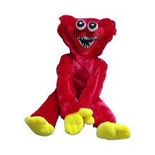 (40cm hong) 40cm Huggy Wuggy Stuffed Plush Toy Horror Doll Scary Soft Peluche Toys