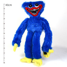 (40cm lan) 40cm Huggy Wuggy Stuffed Plush Toy Horror Doll Scary Soft Peluche Toys