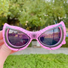 (B) 2024 Spiderman Sunglasses Plastic Action Toys Figure Anime Spider