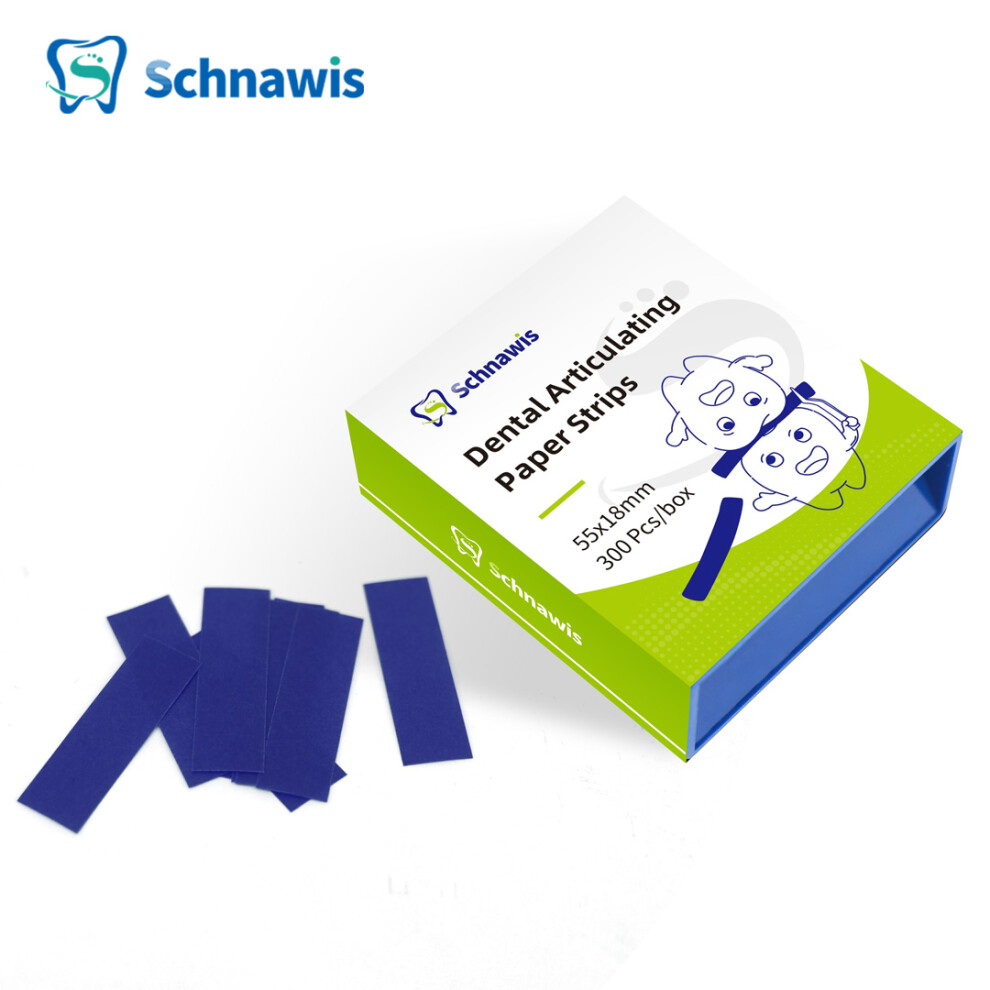 Srj Star Blue (Blue) Dental Dental Articulating Paper Strips Dentistry Oral Teeth Whitening Dentist Tool