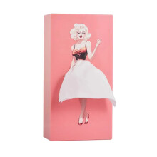 (Pink) New Flying Skirt Tissue Box Cartoon Anime Girl Puffy Skirt Girl Face Tissue Box