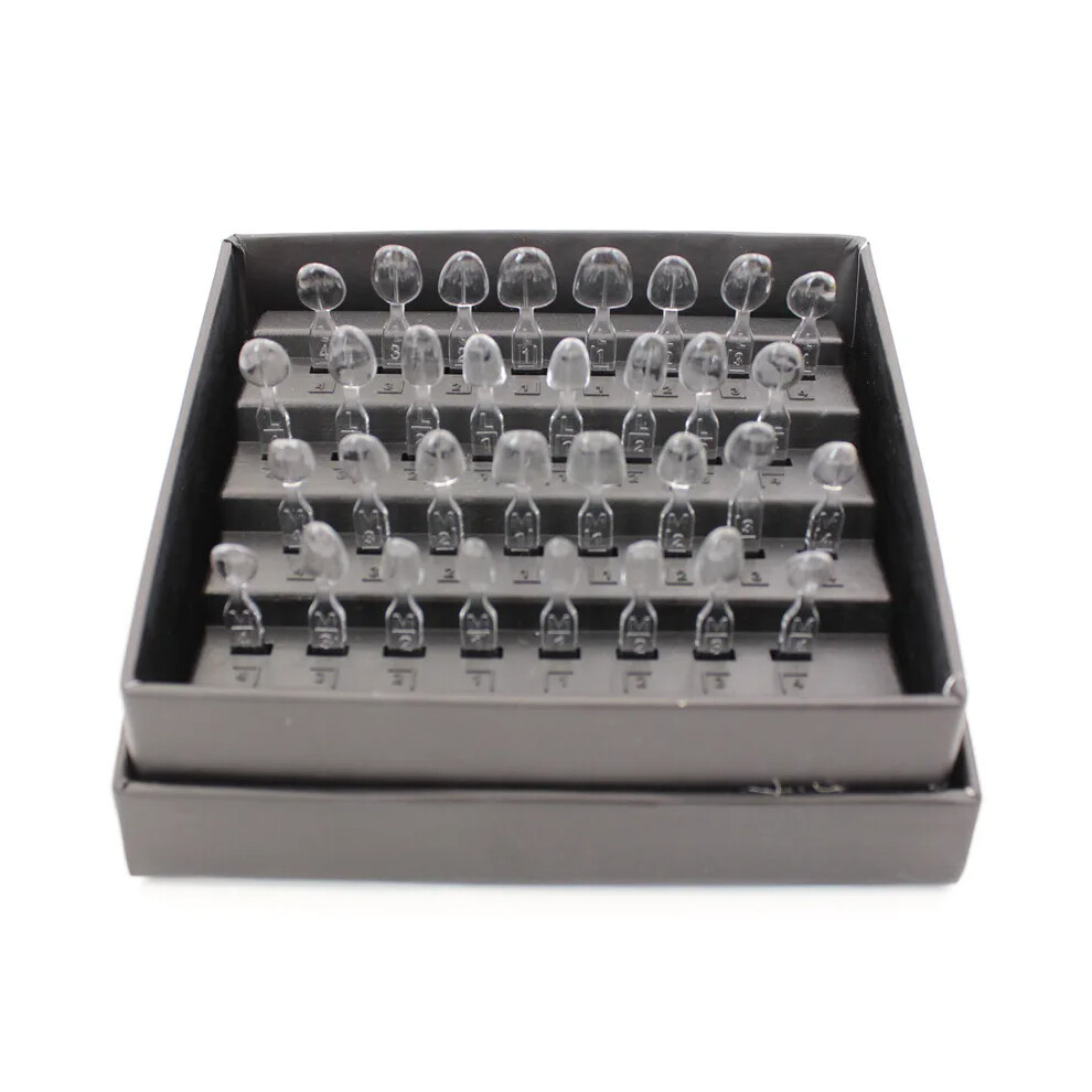Srj Star Light (One Set) Dental Veneer Mould Kit Composite Resin Mold Cure Autoclave Anterior Front Teeth Mould