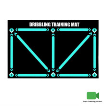 (green mat 90x60cm) Football Training Mat 90x60cm Rug Soccer Futbol Voetbal Train Carpet with Kick Trainer