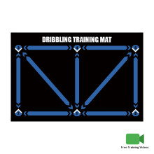 (blue mat 90x60cm) Football Training Mat 90x60cm Rug Soccer Futbol Voetbal Train Carpet with Kick Trainer