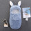 (Blue) Hot Selling Warm Solid Plush Sleeping Bag For Baby 1