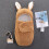 (Brown 1) Hot Selling Warm Solid Plush Sleeping Bag For Baby 1