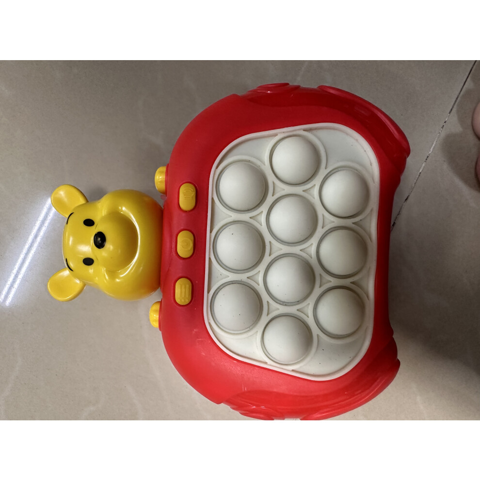 Photos - Other Toys  New Quick Push Game Pop Up Fidget Bubble Electronic Pop it Pro Game Light AntiStress Toys(dark khaki)