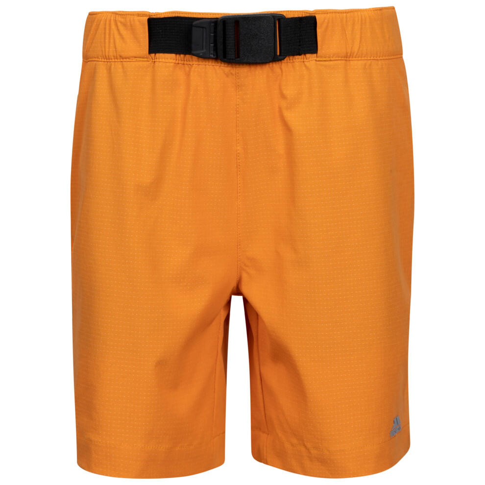 (3-4 Years, Pumpkin) Trespass Kids Cargo Shorts with Belt Directory