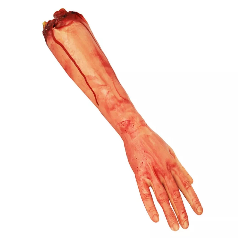 Mdsrjone (Severed Arm - Gory Body Part Halloween) 9 Piece Severed Life Size Limbs Party Prop Pack Halloween Scary Decoration Lot