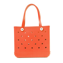 (orange-L) Summer Beach Bags Waterproof Travel Bag Sandproof Handbag Multi-Purpose Storage Bag