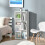 Homcom HOMCOM Bookcase Modern Bookshelf Cabinet for Home Office White 5