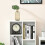 Homcom HOMCOM Bookcase Modern Bookshelf Cabinet for Home Office White 6