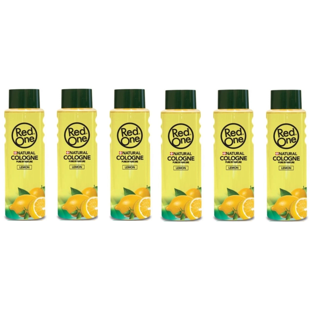 RedOne Lemon After Shave Cologne 400ml x6