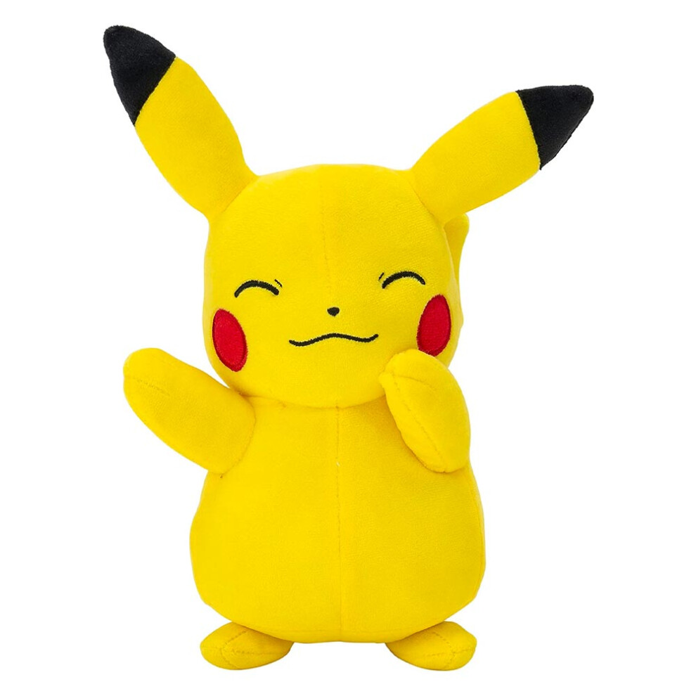 Pokemon 8" Pikachu Plush w/Eyes Closed PKW2696 Jazwares