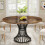 Tribesigns Tribesigns Round Dining Table for 4-6 People, 75cm Tall Dinning Table 5