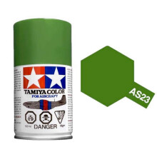 Tamiya AS-23 Light Green Luftwaffe 100ml Model Aircraft Spray Paint 86523