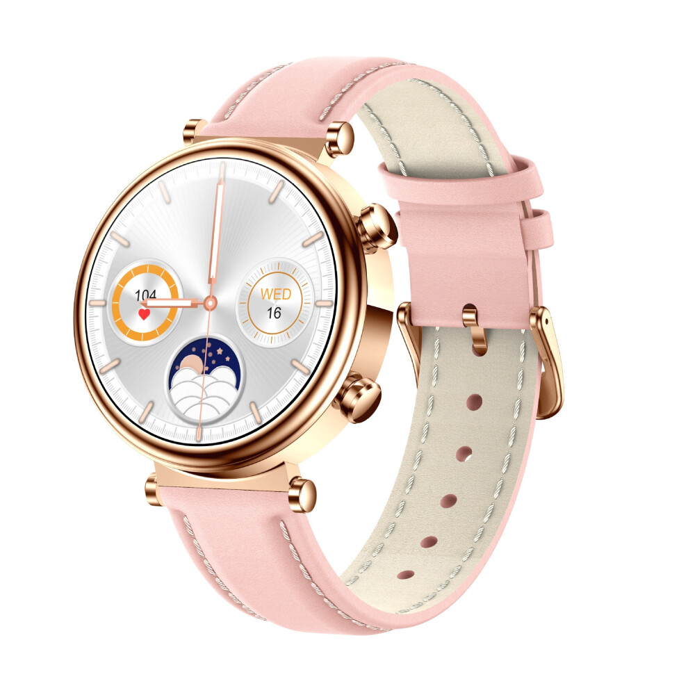 Chronus Smart Watch For Women, 1.27" Amoled, Calls, Fitness Tracker (Pink) Pink 6976919864290