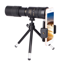 Monokulárny ďalekohľad 10-300 x 40 mm, hranol Bak4, držiak na smartfón a statív, ideálne na pozorovanie vtákov a turistiku - .