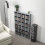 Homcom HOMCOM DVD CD Media Storage Rack, Video Display Unit, 89 x 130.5 cm, Grey 7