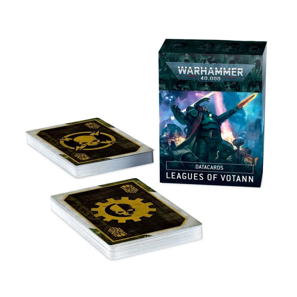 Warhammer Games Workshop 40K Datacards: Leagues Of Votann (English) 69-02 - Tabletop Miniatures Wargame