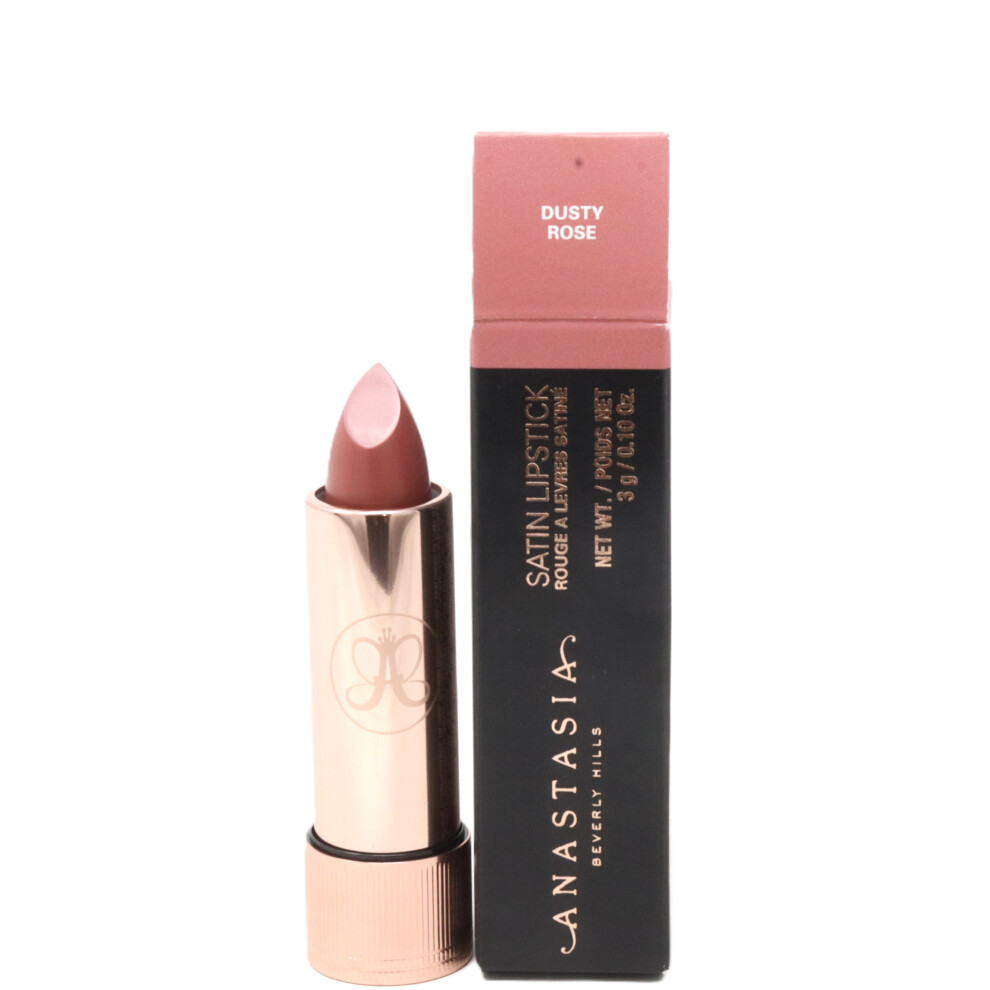 Anastasia (Dusty Rose) Satin Lipstick 0.10Oz/3G New With Box