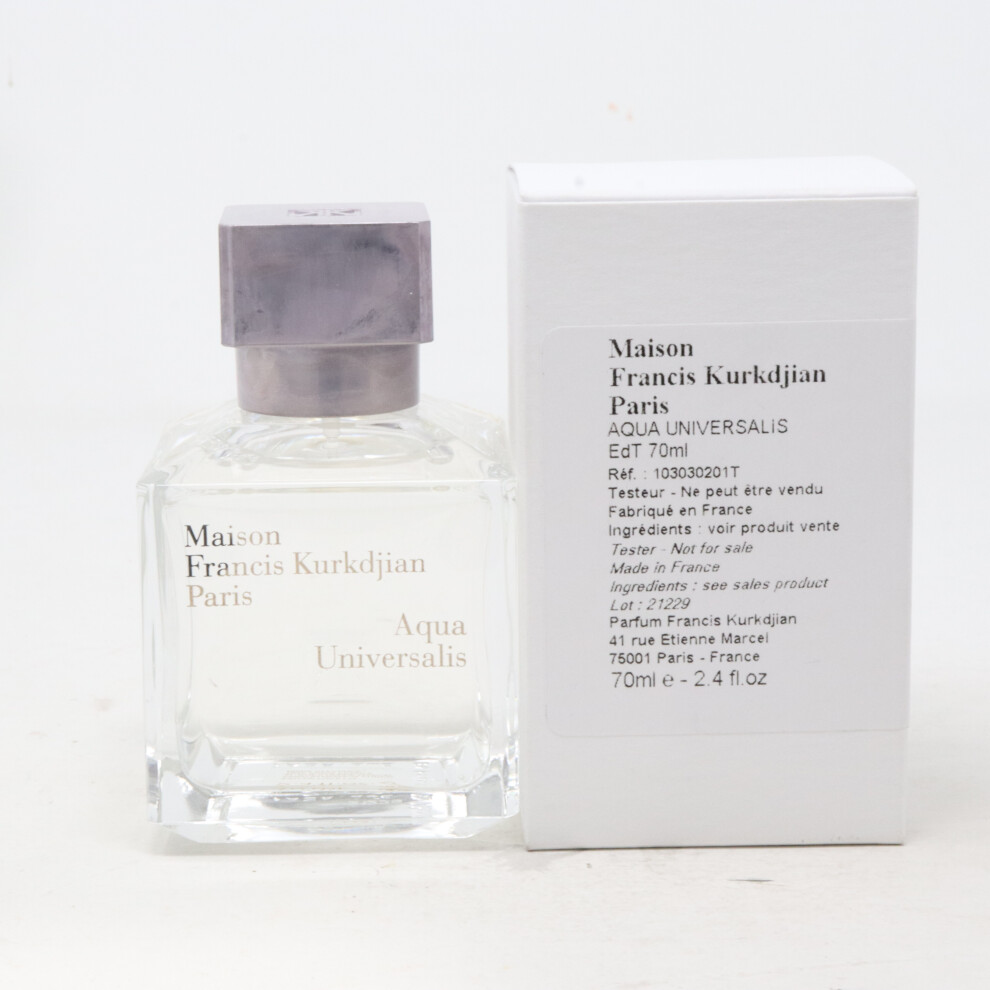 Aqua Universalis by Maison Francis Kurkdjian Eau De Toilette 2.4oz Spray Tester