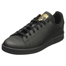 (40) adidas Kinder Stan Smith J Schwarzgold - Klassische Sneaker