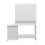 Living And Home Hollywood Dressing Table Set with Large Lighted Mirror 6