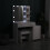 Living And Home Hollywood Dressing Table Set with Large Lighted Mirror 2