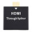 1 to 2 HDMI Aluminium Alloy Through Spliter 4