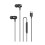 awei TC-1 Type-C / USB-C Stereo Surround In-ear Wired Earphone(Black) 2