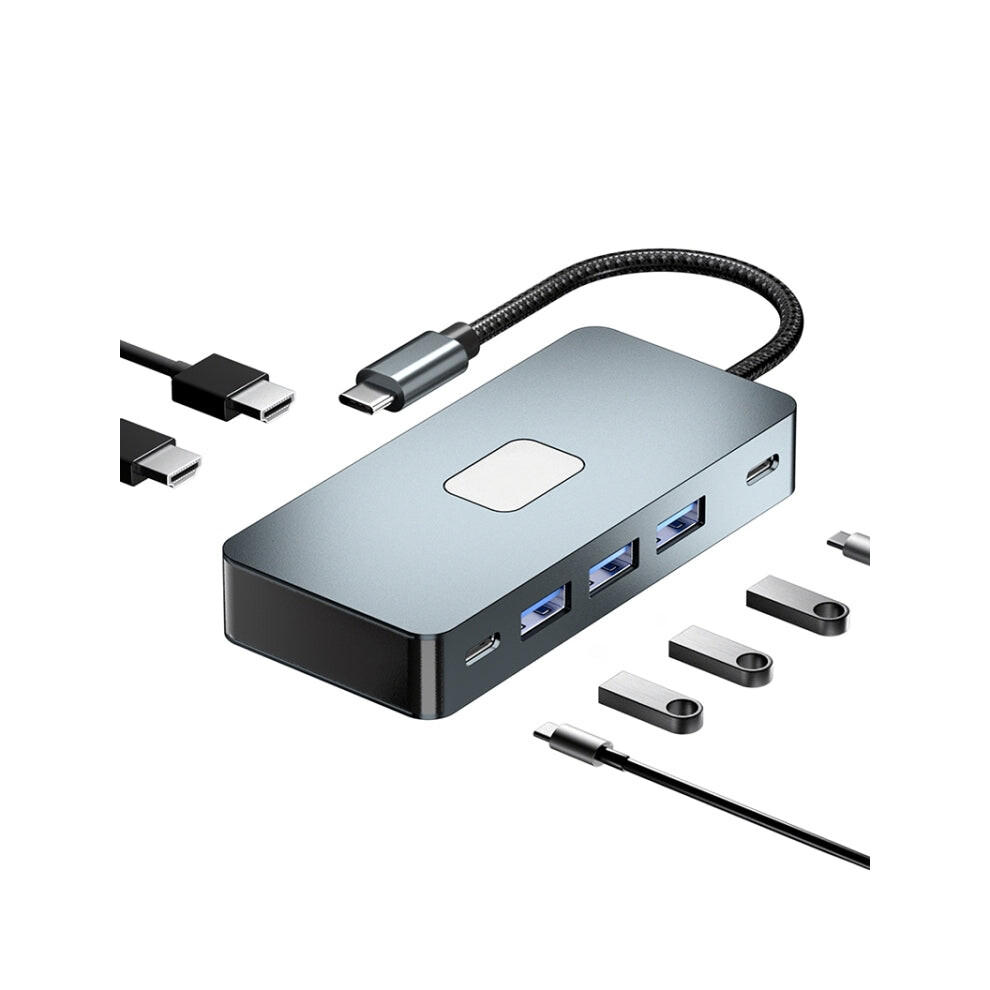 Byl-2312 Type-C To Hdmi 4K 30Hz + Usb3.0 + Pd100w Docking Station Hub 4051245158670