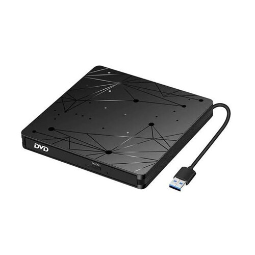 External USB 3.0 Portable DVD RW Reader Optical Drive Reader 2