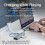 ORICO PW11-8PM Type-C / USB-C 8-in-1 5Gbps Multifunction Docking Station Card Reader (Dark Gray) 8