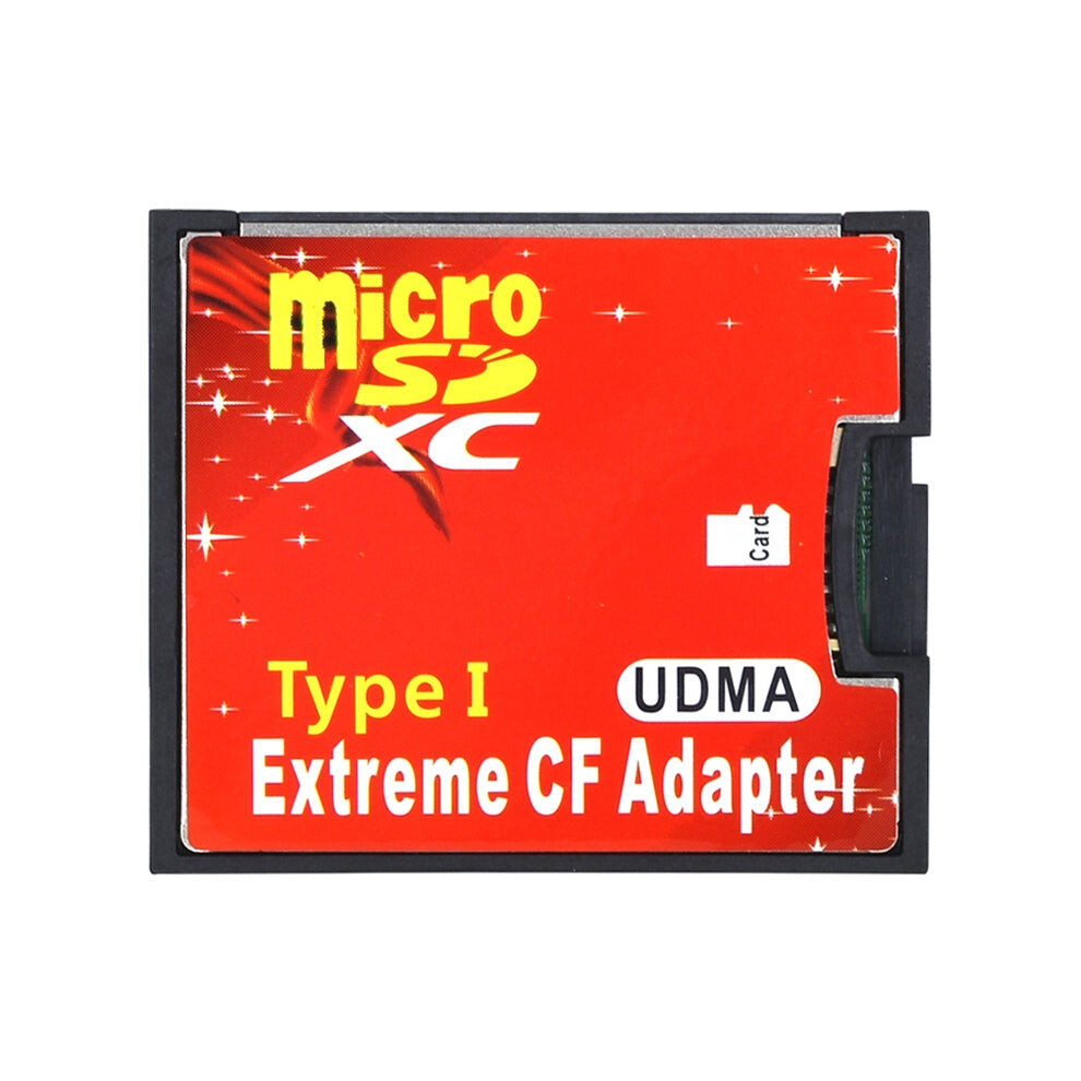 Micro SD to CF Compact Flash Memory Card Adapter, 1-Socket