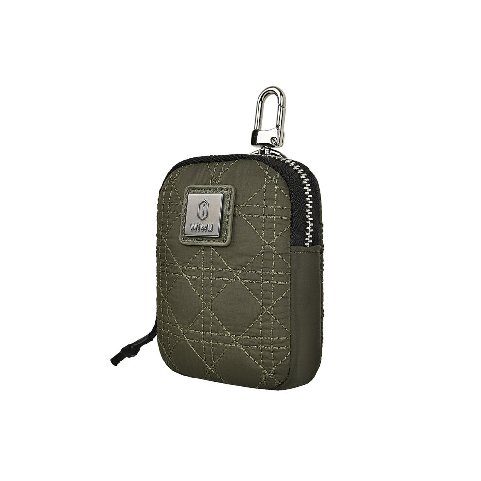 WIWU Q-Pouch Portable Mini Cotton Earphone Case (Green)-image-OPC-PF8N9K9-NEW