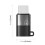 PULUZ 8 Pin to USB-C / Type-C OTG Adapter (Black) 3