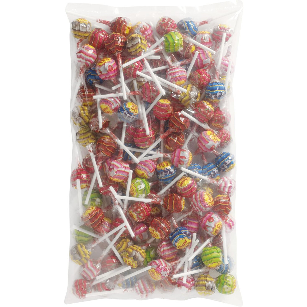 Haribo Chupa Chups The Best Of X100 Lollipops. Assorted, Sent At Random.