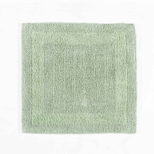 (Sage Green, Shower Mat) Luxury Reversible Cotton Bath Mat