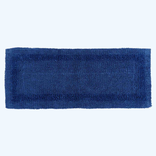 Homescapes (Navy Blue, Bath Mat Runner) Luxury Reversible Cotton Bath Mat