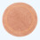 Homescapes (Peach, Bath Mat - Round) Luxury Reversible Cotton Bath Mat 1
