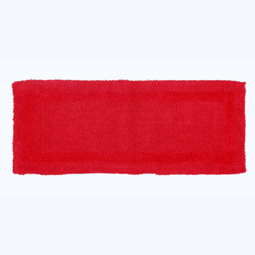 Homescapes (Red, Bath Mat Runner) Luxury Reversible Cotton Bath Mat