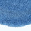 Homescapes (Cobalt Blue, Bath Mat - Round) Luxury Reversible Cotton Bath Mat 3