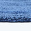 Homescapes (Cobalt Blue, Bath Mat - Half Round) Luxury Reversible Cotton Bath Mat 4