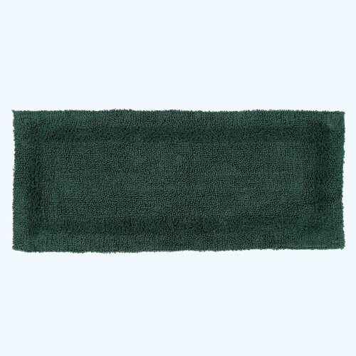 Homescapes (Moss Green, Bath Mat Runner) Luxury Reversible Cotton Bath Mat