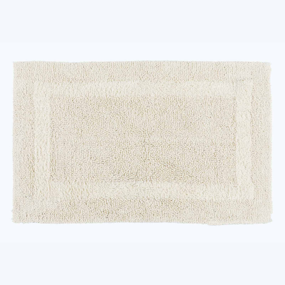 Luxury Reversible Cotton Bath Mat