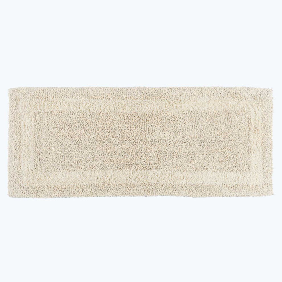 Luxury Reversible Cotton Bath Mat Runner